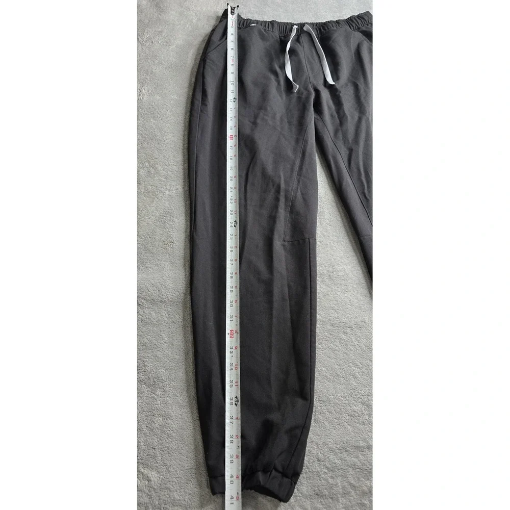 Figs Scrub Pants Mens Large Black Tansen Casual 30.5